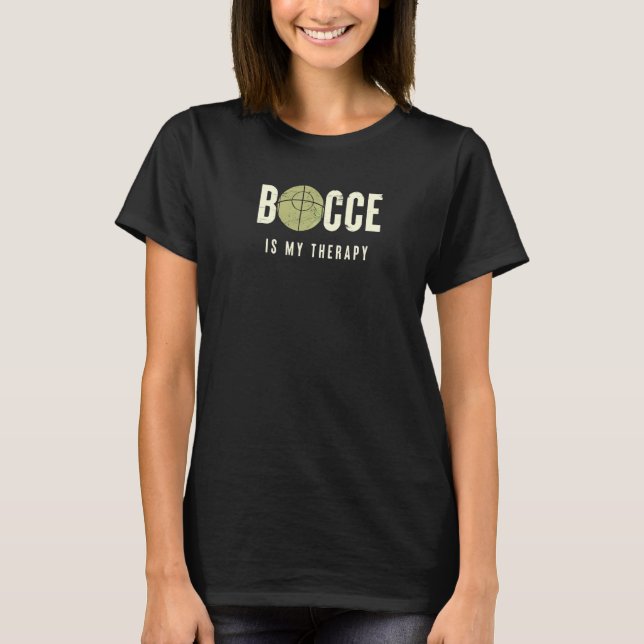 Camiseta Bocha É Minha Terapia   (Frente)