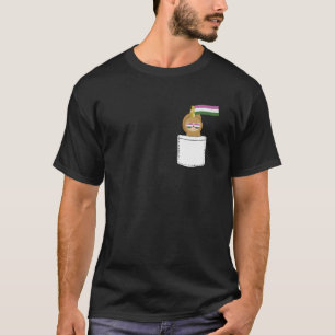 Camiseta Bocket Gênero Fila Orgulho Grito Animal LGBT Q