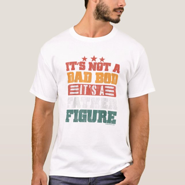 Camiseta Bod Padre Figura Dia dos Pais (Frente)