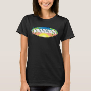 Camiseta Bodacious 1980 Surfer Slang No Surfboard