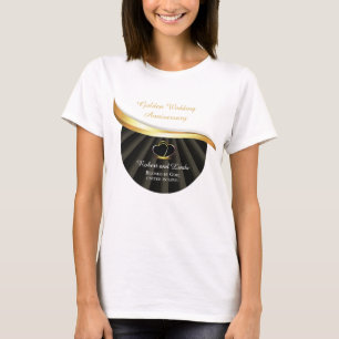 Camiseta Bodas de Ouro Religiosas de 50 Anos de Casamento