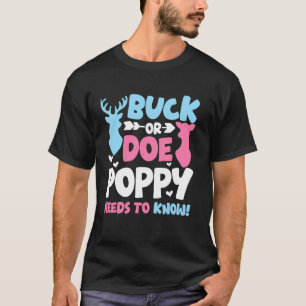 Camiseta Bode Ou Cerva Papoula Precisa Saber Revelação Do S