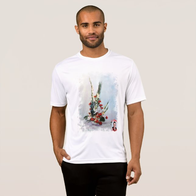 Camiseta Bodegón de flores (Frente Completa)
