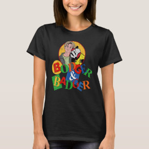 Camiseta Bodger e texugo vintage Retro TV infantil