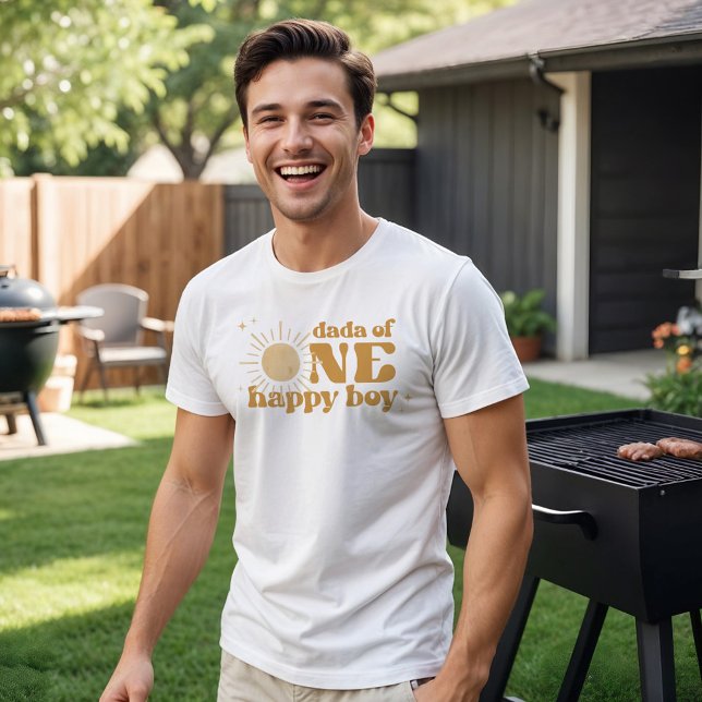 Camiseta BODHI Boho Sun Retro One Happy Duo Dada (Criador carregado)