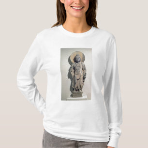 Camiseta Bodhisattva ereto Maitreya, século III