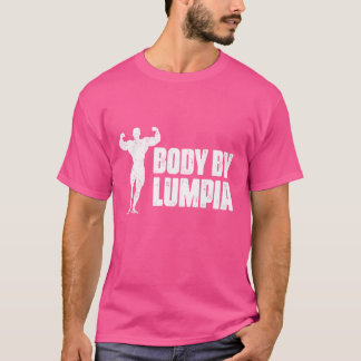 Camiseta Body By Lumpia Rolo Primavera Filipino Comida Pino