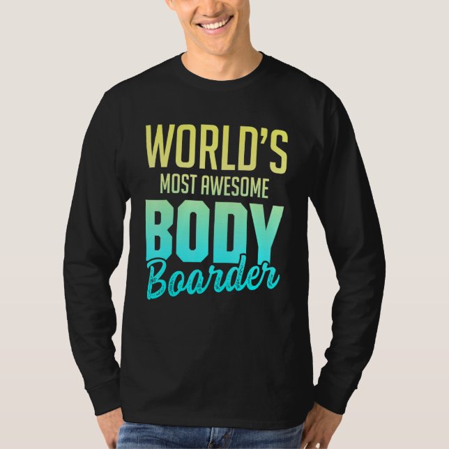 Camiseta Bodyboard Bodyboarder 33 (Frente)
