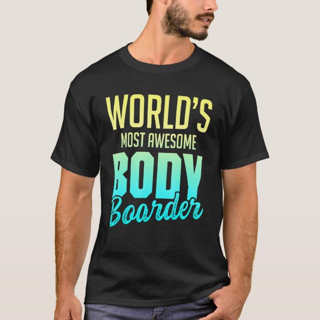 Camiseta Bodyboard Bodyboarder 33 (Frente)