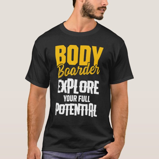 Camiseta Bodyboard Bodyboarder 35 (Frente)