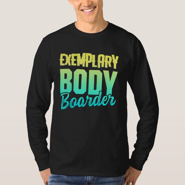 Camiseta Bodyboard Bodyboarder 9 (Frente)