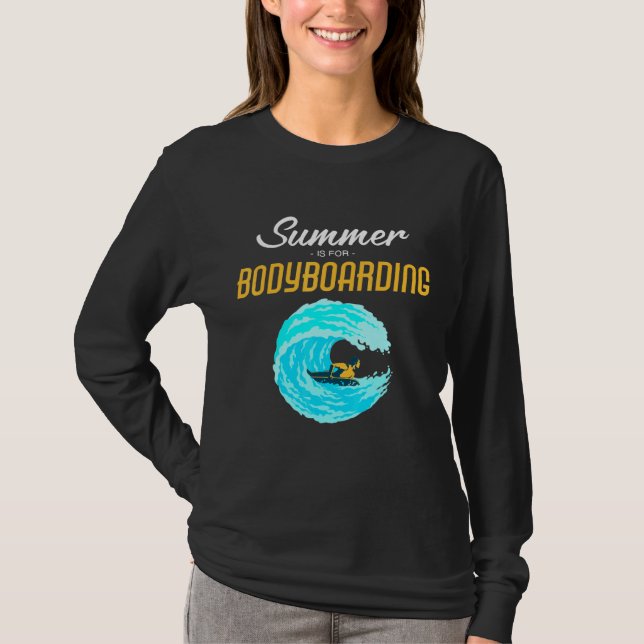 Camiseta Bodyboarder Summer É Para Bodyboard (Frente)