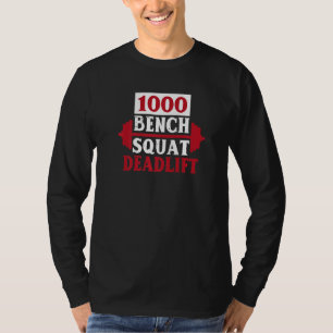 Camiseta Bodybuilde 1000 Lb Club Bodybuilding