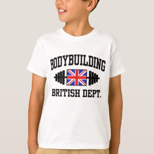 Camiseta Bodybuilder britânico