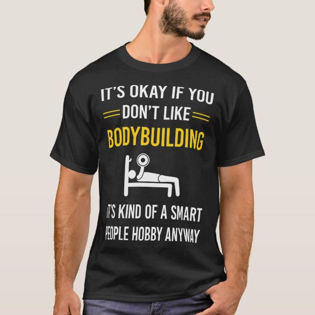 Camiseta Bodybuilding do Smart Pessoas (Frente)