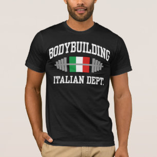 Camiseta Bodybuilding italiano