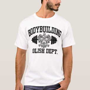 Camiseta Bodybuilding polonês