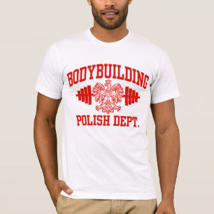 Camiseta Bodybuilding polonês