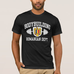 Camiseta Bodybuilding romeno