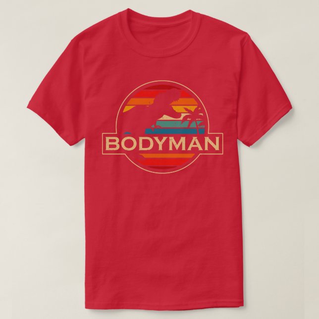 Camiseta Bodyman Dinosaur (Frente do Design)