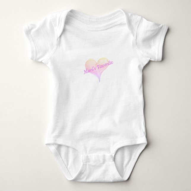 Camiseta Bodysuit Favorita da Mimi (Frente)