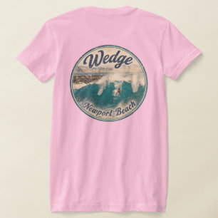 Camiseta Bodysurfing the Wedge (Mulheres) 
