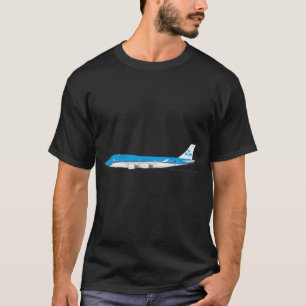 Camiseta Boeing 747-400 Klm Airlines