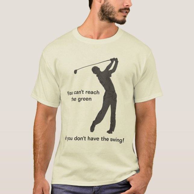 Camiseta Boémio do golfe customizável (Frente)