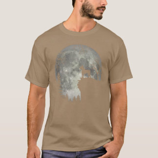 Camiseta Boer Dog E Moon Halloween 660