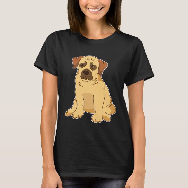 Camiseta Boerboel dog  1 (Frente)