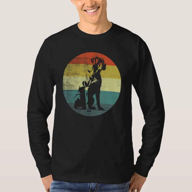 Camiseta Boerboel Dog Retro Design (Frente)