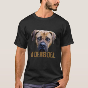 Camiseta Boerboel Mastim Sul-Africano Retro