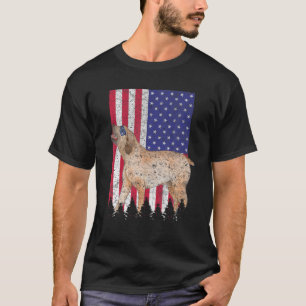 Camiseta Boerboel Patriotic Dog USA Prioridade American Fla