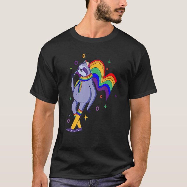 Camiseta Bohemian Rainbow Transgender Lbtq Pride Gay Love (Frente)
