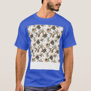 Camiseta Bohemian Seamless Pattern Boho Hippie Gypsy Flower