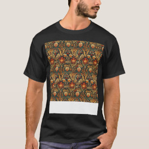 Camiseta Bohemian Seamless Pattern Boho Hippie Gypsy Flower