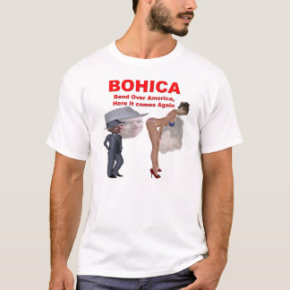 Camiseta Bohica, anti republicano John McCain Sarah Palin