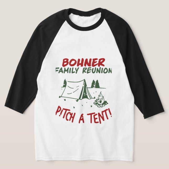 Camiseta Bohner Family Reunion Pitch A Tenti (Postura )