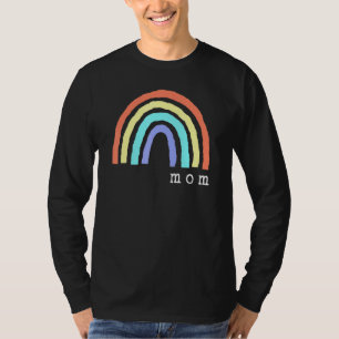 Camiseta Boho Arco-Íris Mãe Orde Lbgtqia