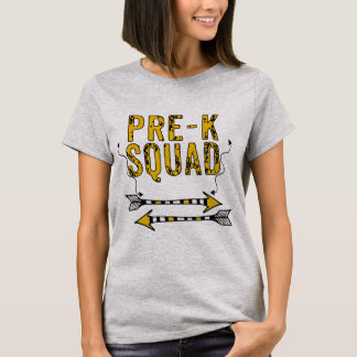 Camiseta Boho Arrows - T-shirt personalizada pré-K ao quadr