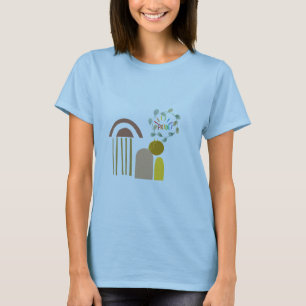 Camiseta "Boho Art Vibes" - Design livre de espíri