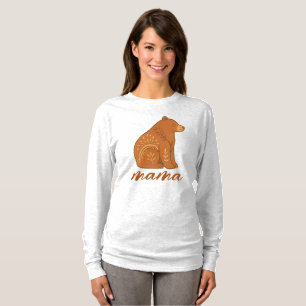 Camiseta Boho Bear Mama