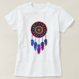 Camiseta Boho, caçador de sonhos de arte espiritual.