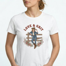 Camiseta Boho de Cowgirl Country Ocidental