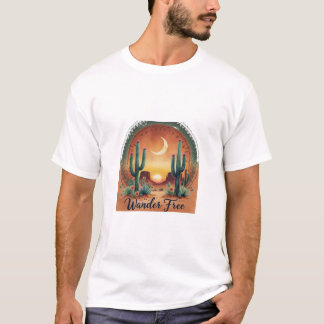 Camiseta Boho Desert Wanderer T-Shirt
