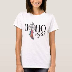 Camiseta Boho Dreamcatcher Free Spirit Style