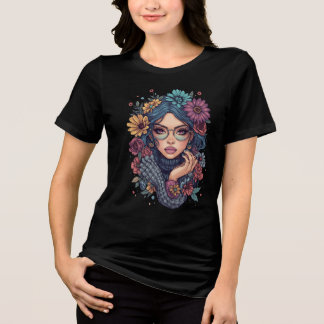 Camiseta Boho Floral Girl