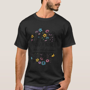 Camiseta Boho Floral Spread Bondade Como Flores Selvagens I