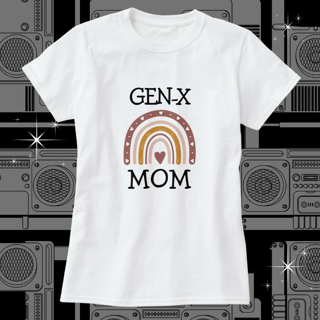 Camiseta BOHO GEN X Mãe (Personalize the text to say whatever you want. Avail in multiple styles, colors and sizes. )