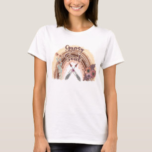 Camiseta Boho Gypsy Soul